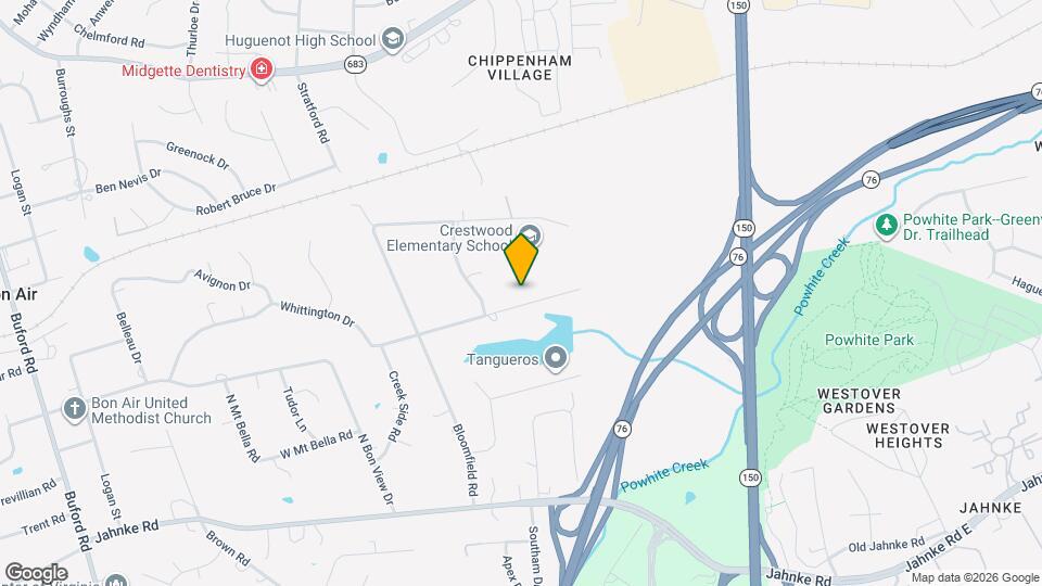 7630 Whittington Dr Map and Location Details