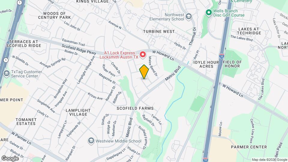 1720 Lynnville Trail Map and Location Details