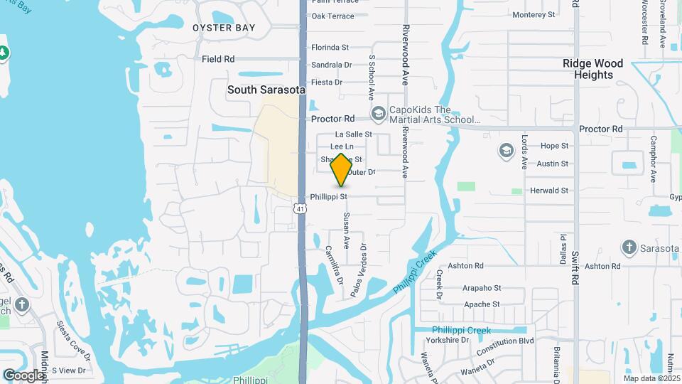 2123 Phillippi St Map and Location Details