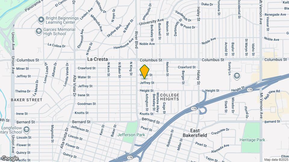 912 Jeffrey St Mapa y Detalles de la Ubicación