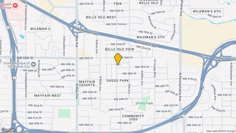 5000 N Linn Ave Map and Location Details