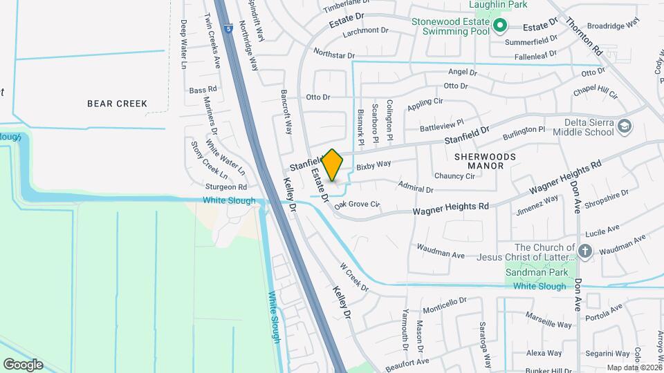 9245 Neville Way Map and Location Details