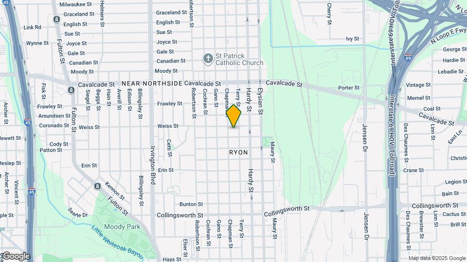 1412 Weiss St Map and Location Details