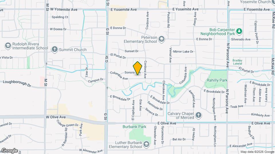 455 Columbia Ave Mapa y Detalles de la Ubicación