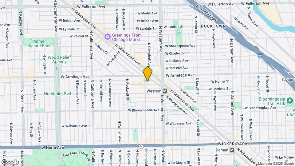 1935 N Campbell Ave Map and Location Details