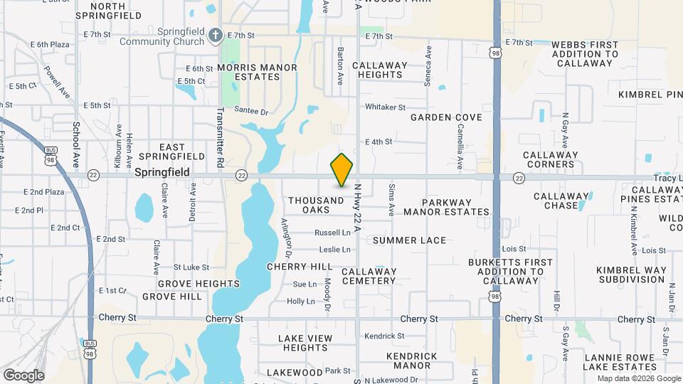 4905 Alameda St Map and Location Details