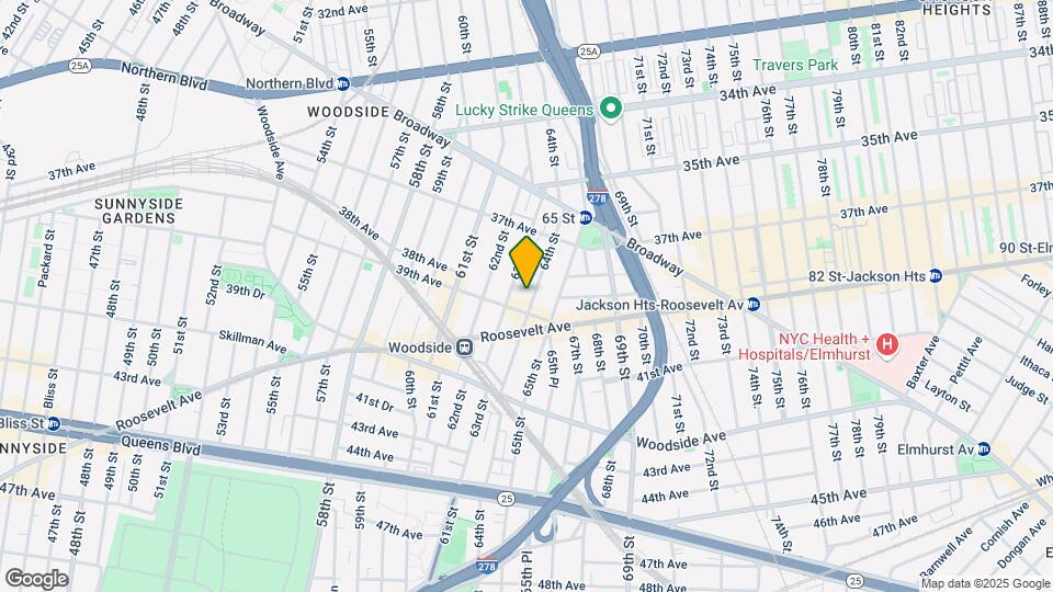 37-68-68 64th St Map and Location Details