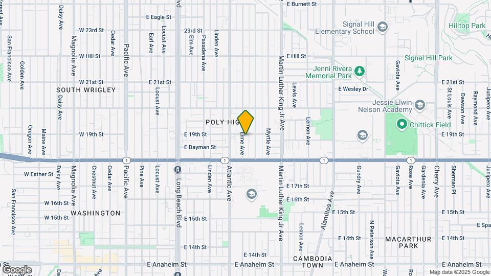 1882 Lime Ave Mapa y Detalles de la Ubicación
