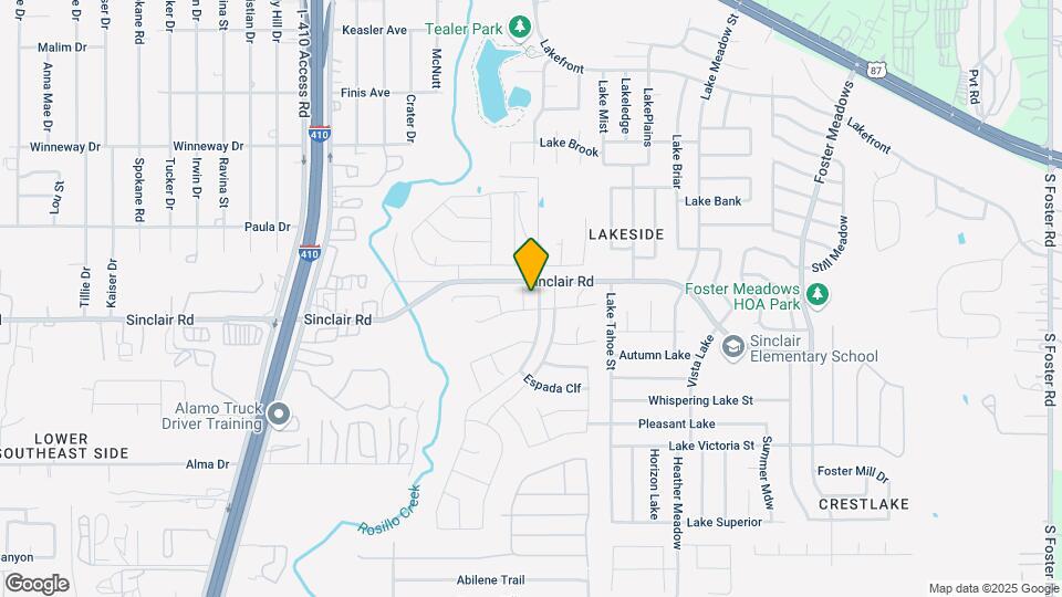 3510 Salado Brook Map and Location Details