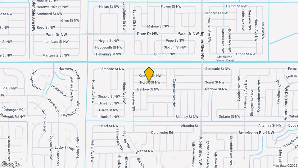 1150 Nordic St NW Map and Location Details