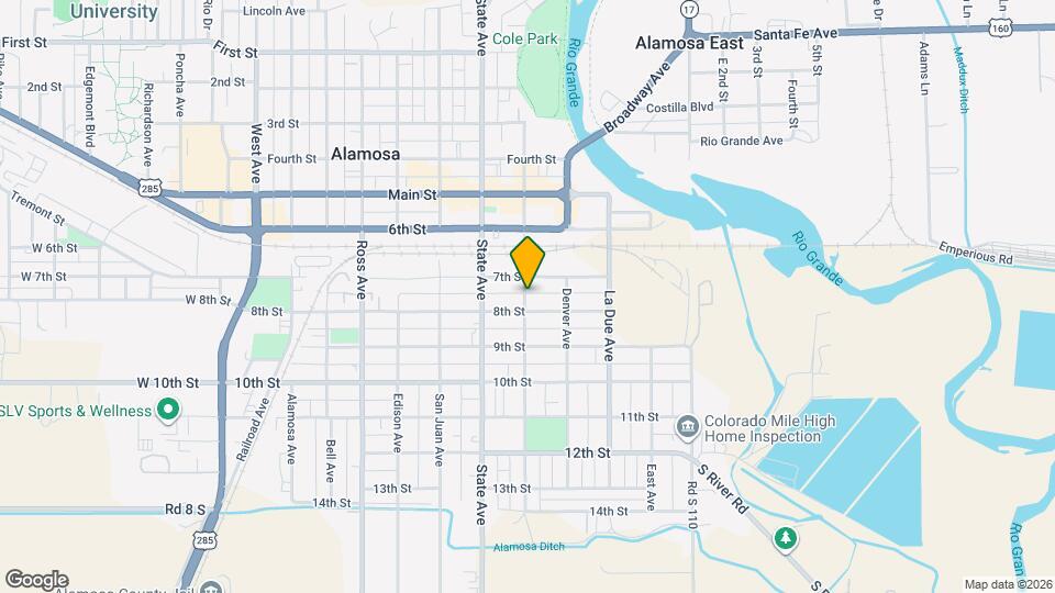 716 Hunt Ave Map and Location Details