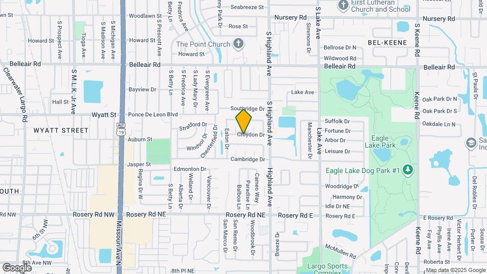 1431 Croydon Dr Mapa y Detalles de la Ubicación