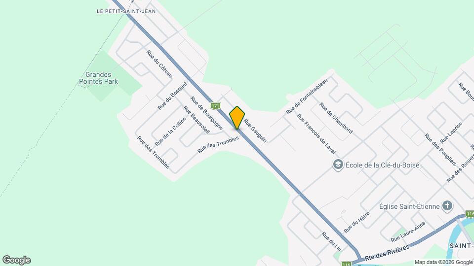 2721 Lagueux Rte Map and Location Details