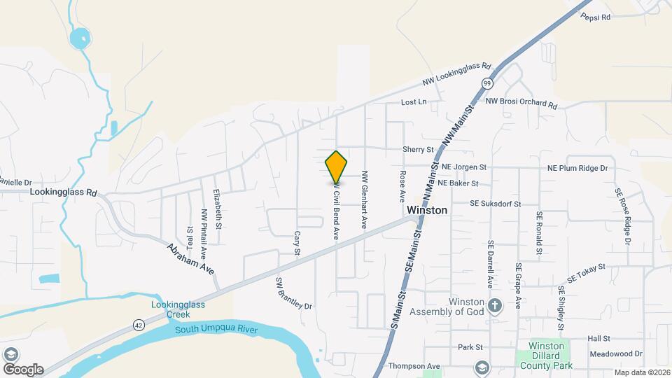 180 NW Civil Bend Ave Map and Location Details