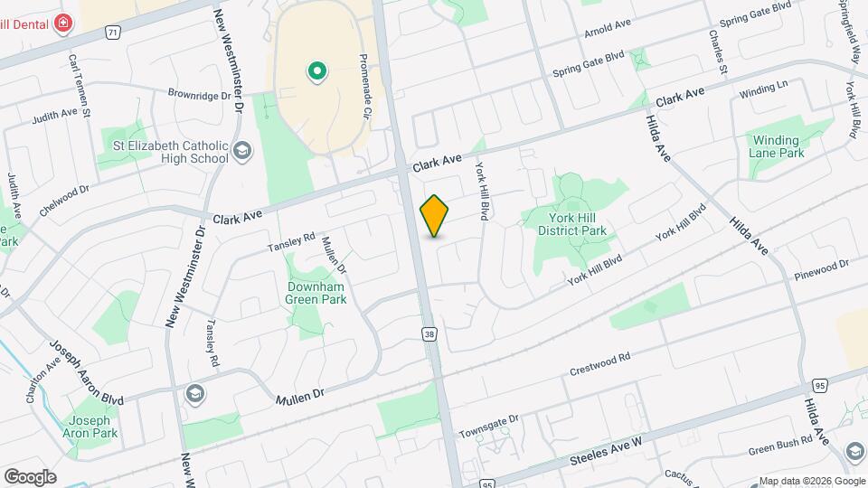 52 Dana Crescent Map and Location Details