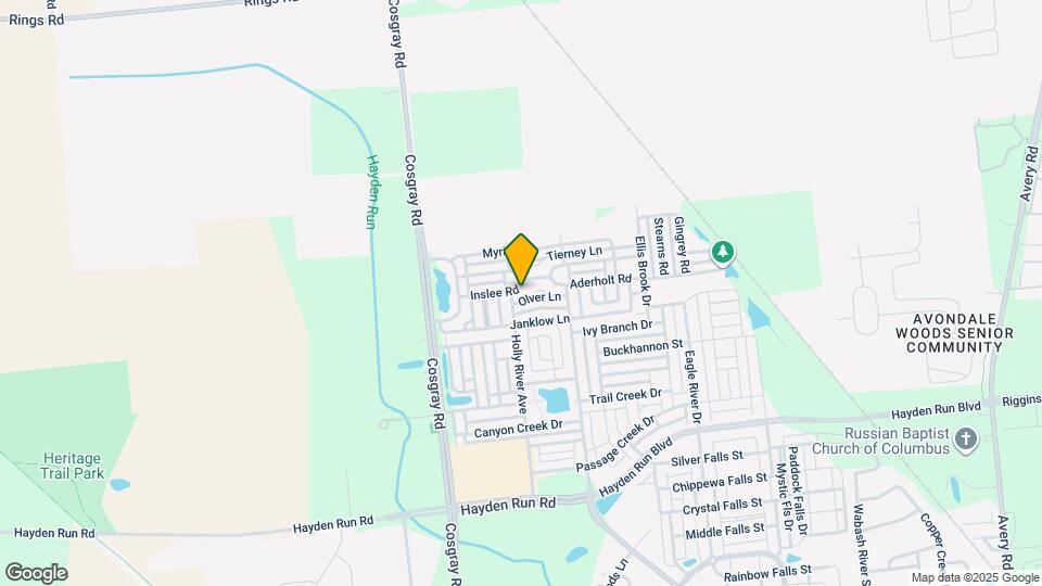 5985 Inslee Rd Map and Location Details