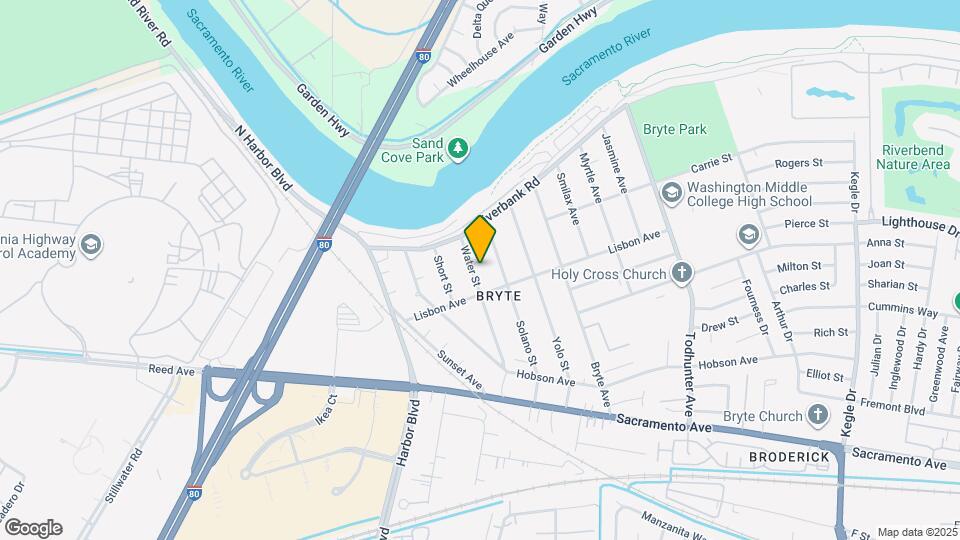 621 Water St Map and Location Details