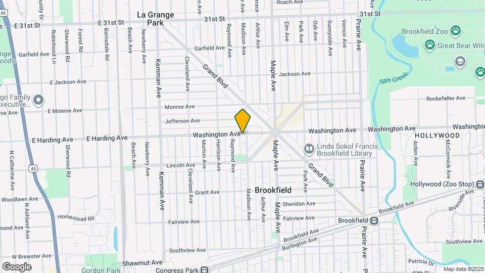 9301 Washington Ave Mapa y Detalles de la Ubicación