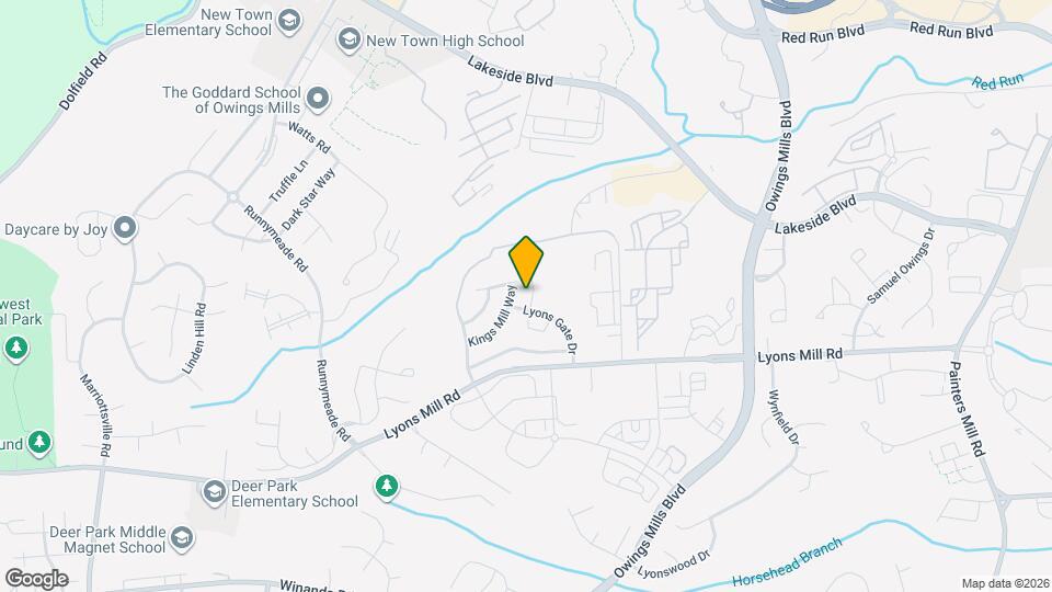 4709 Ashforth Way Mapa y Detalles de la Ubicación