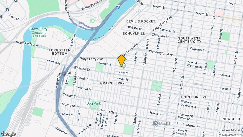 2711 Latona St Map and Location Details