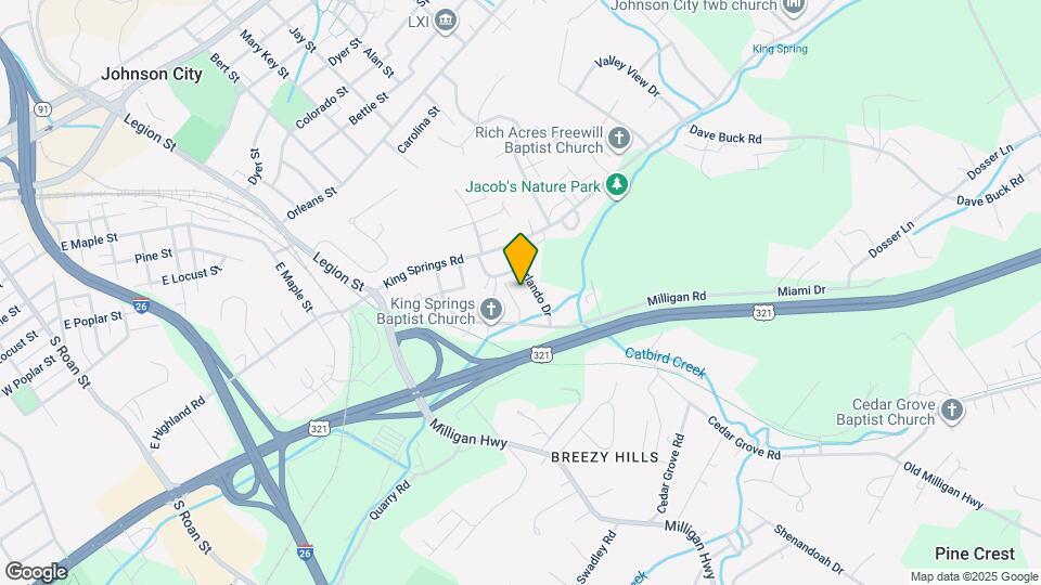 1709 Daytona Ct Map and Location Details