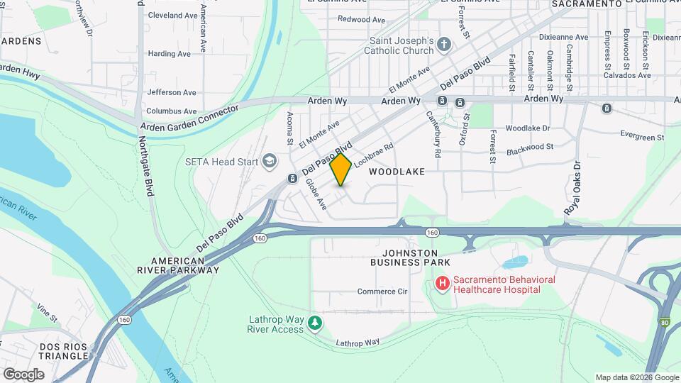 128 Baxter Ave Map and Location Details