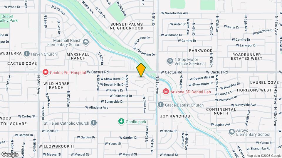 5194 W Paradise Dr Map and Location Details