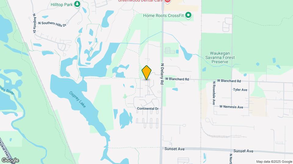 4242 Hickory Hills Dr-Unit -1 Map and Location Details