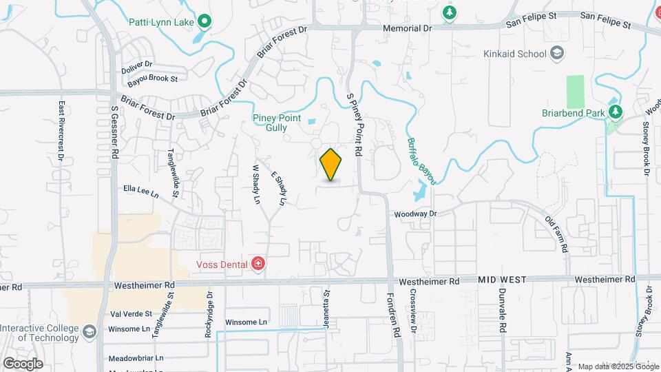 2238 S Piney Point Rd Map and Location Details
