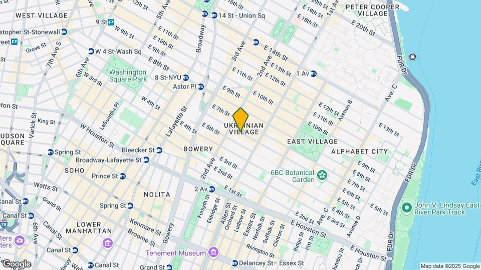 318 E 6th St Mapa y Detalles de la Ubicación