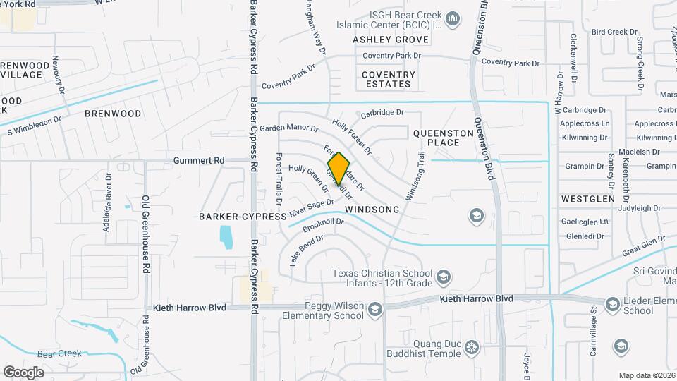 18083 Glenledi Dr Map and Location Details