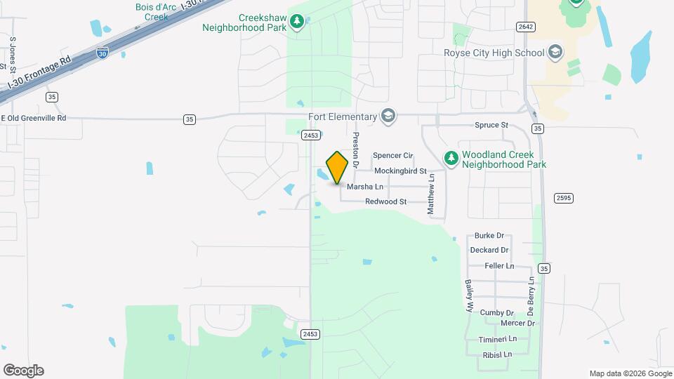 905 Zoe St Map and Location Details