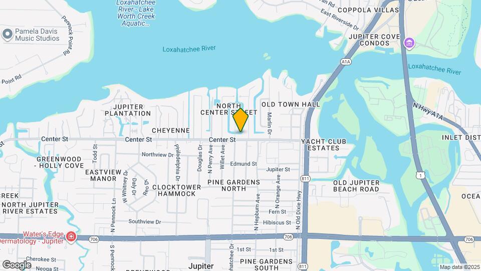 355 Center St Map and Location Details