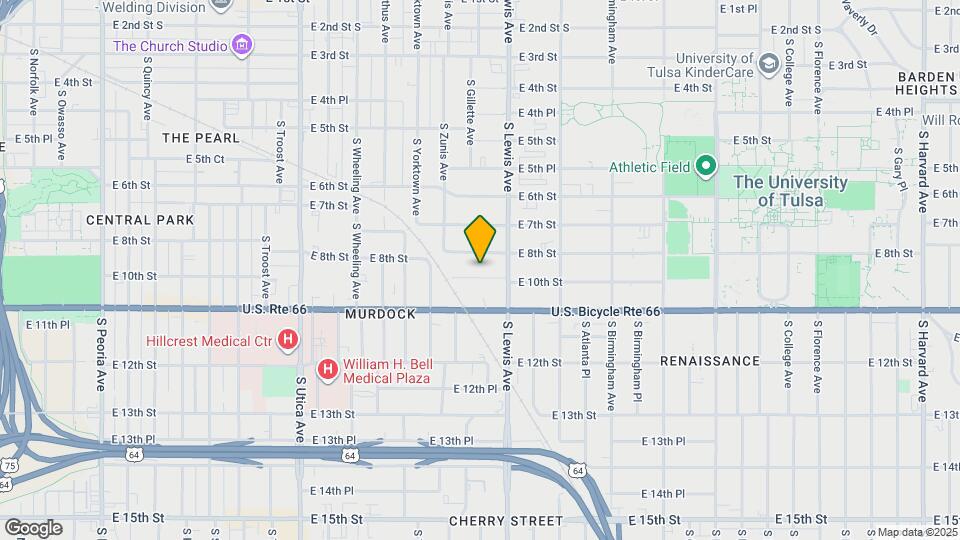 2235 E 10th St Map and Location Details