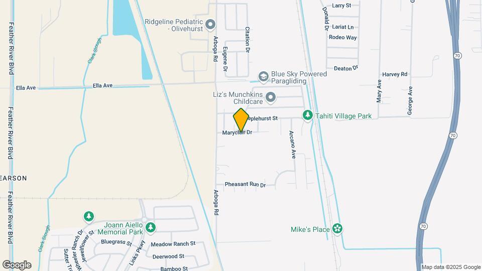 1560 Maryclair Dr Map and Location Details