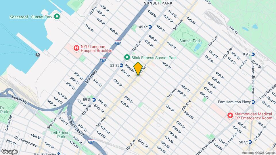 5205 5th Ave Mapa y Detalles de la Ubicación