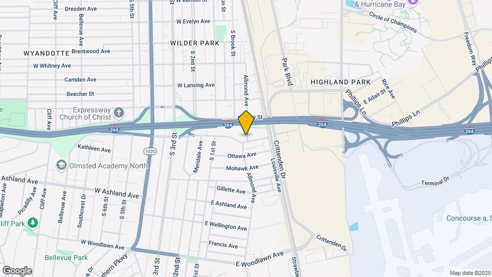 139 E Southern Heights Ave, Unit Apt 3 Map and Location Details