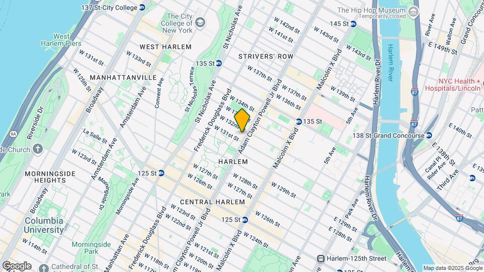 Bleecker Street Cluster Mapa y Detalles de la Ubicación