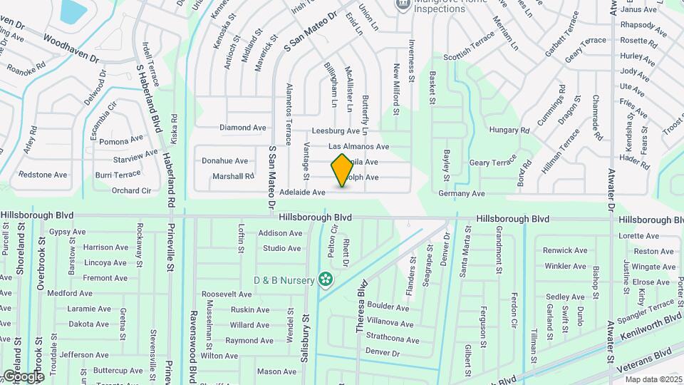 4436 Adelaide Ave Map and Location Details