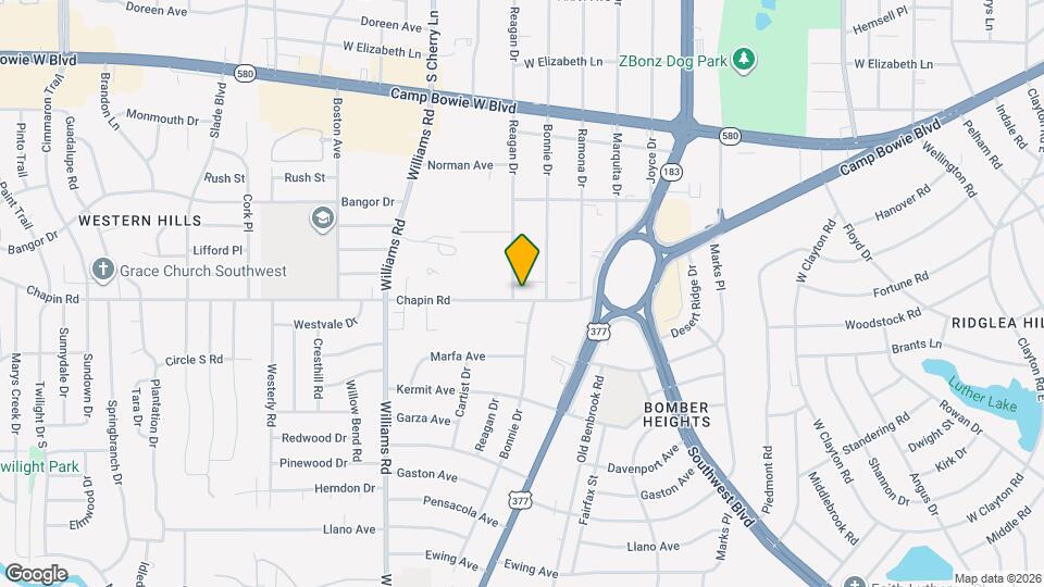 7608 Chapin Rd Map and Location Details