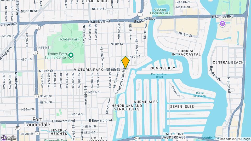 544 N Victoria Park Rd Map and Location Details