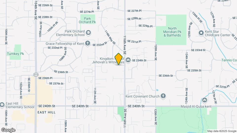 11503 SE 234th Pl Map and Location Details