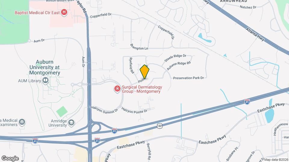 7448 Pinnacle Point Map and Location Details