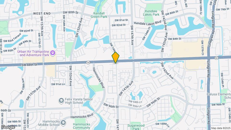 14912 SW 88th Terrace Map and Location Details