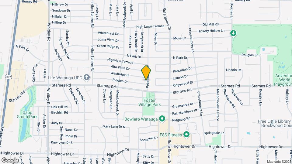 6573 Ridglea Dr Map and Location Details