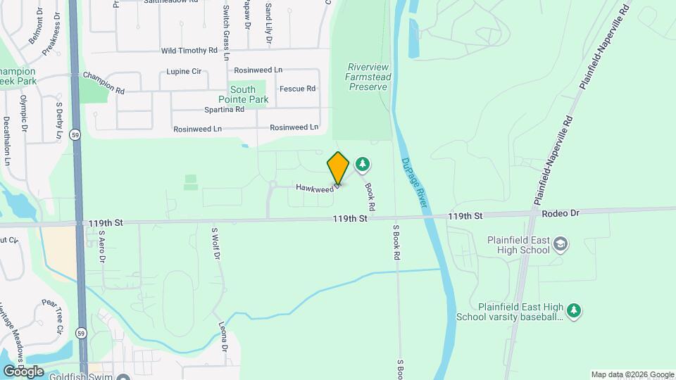 5949 Hawkweed Dr Map and Location Details