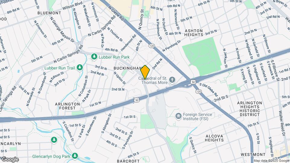 203 N George Mason Dr Map and Location Details