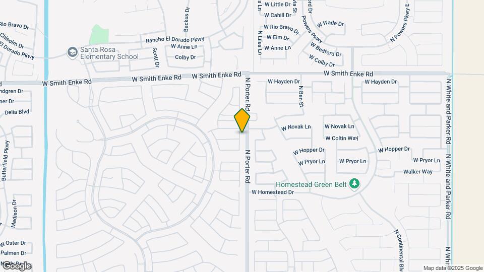 20775 N Roadrunner Ln Map and Location Details