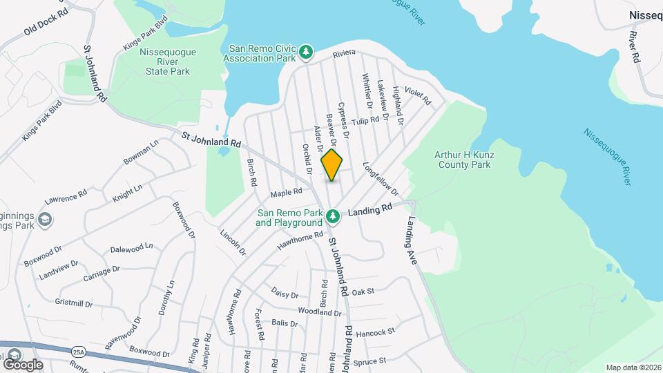25 Alder Dr, Unit B Map and Location Details