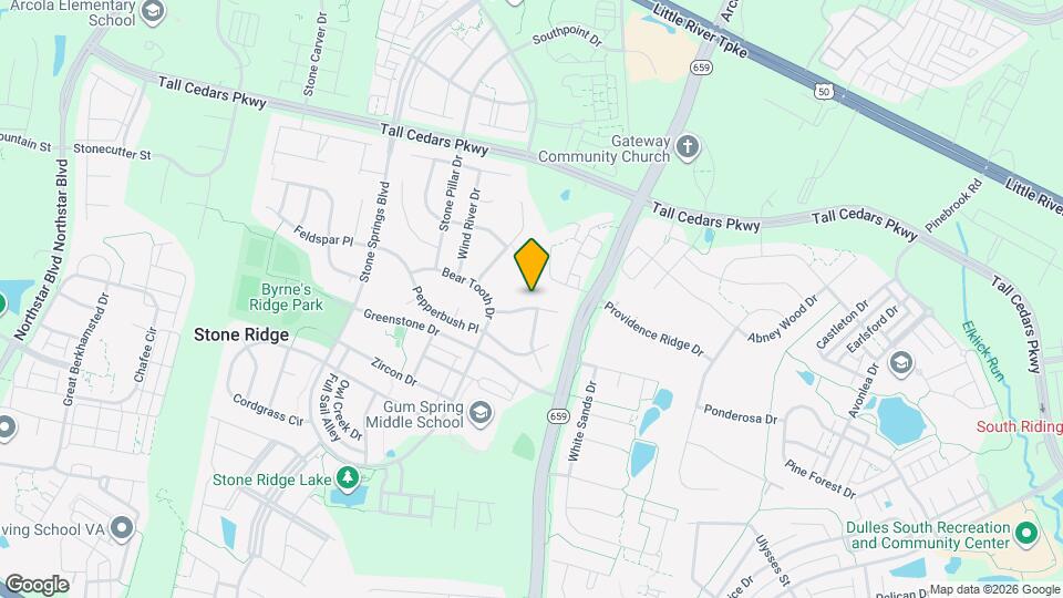 42140 Black Hills Pl Map and Location Details